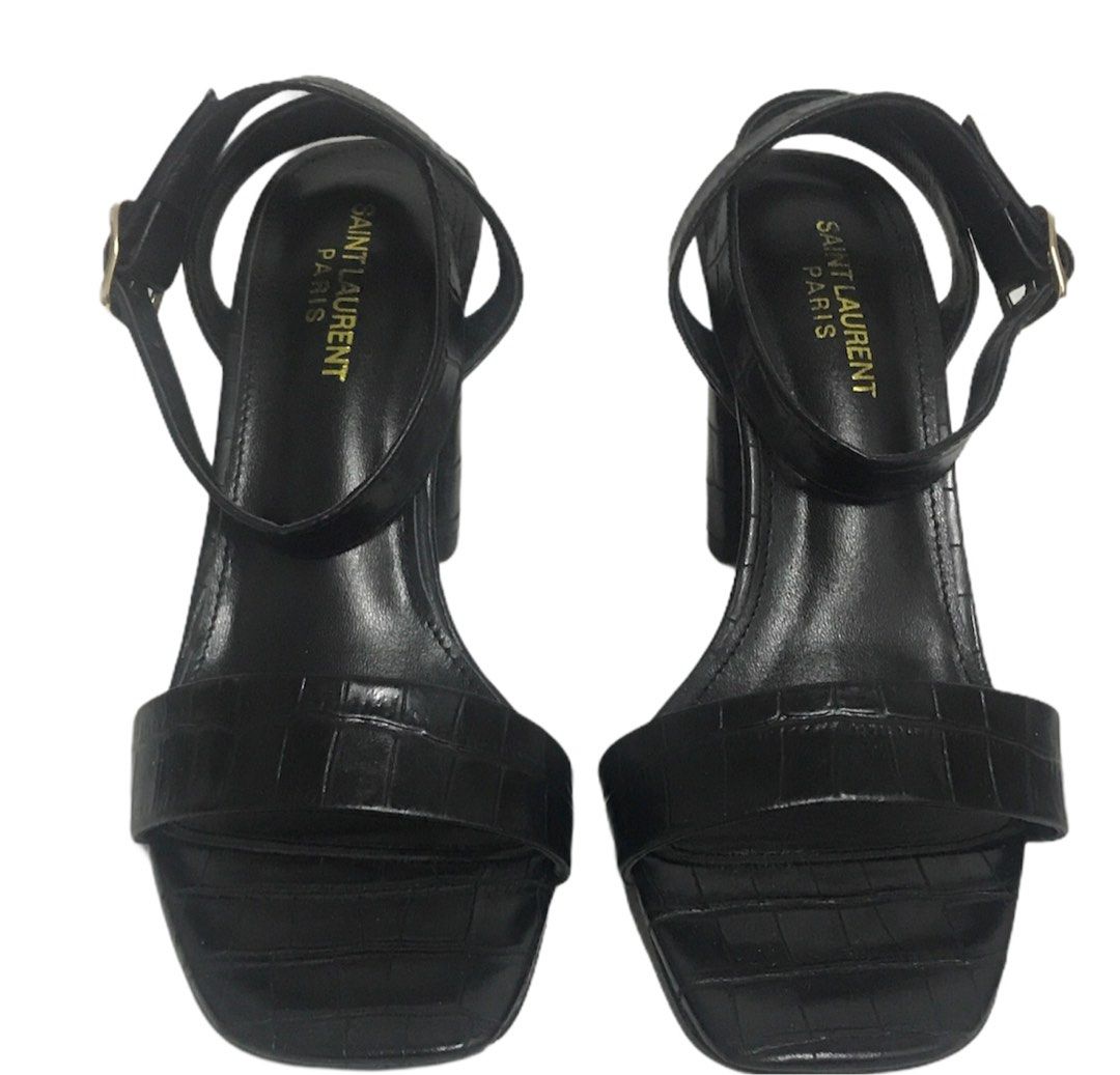 Saint laurent loulou ankle strap sale sandal