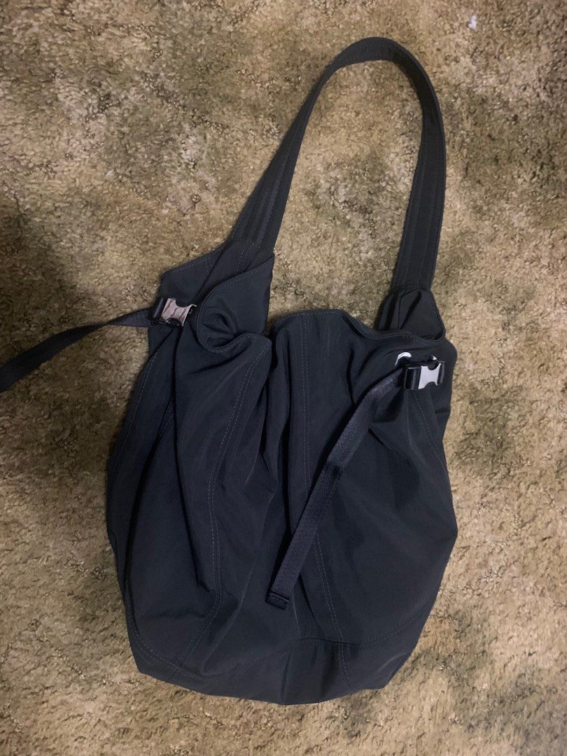 Zara Nylon Bucket Bag, Women's Fashion, Bags & Wallets, Tote Bags on