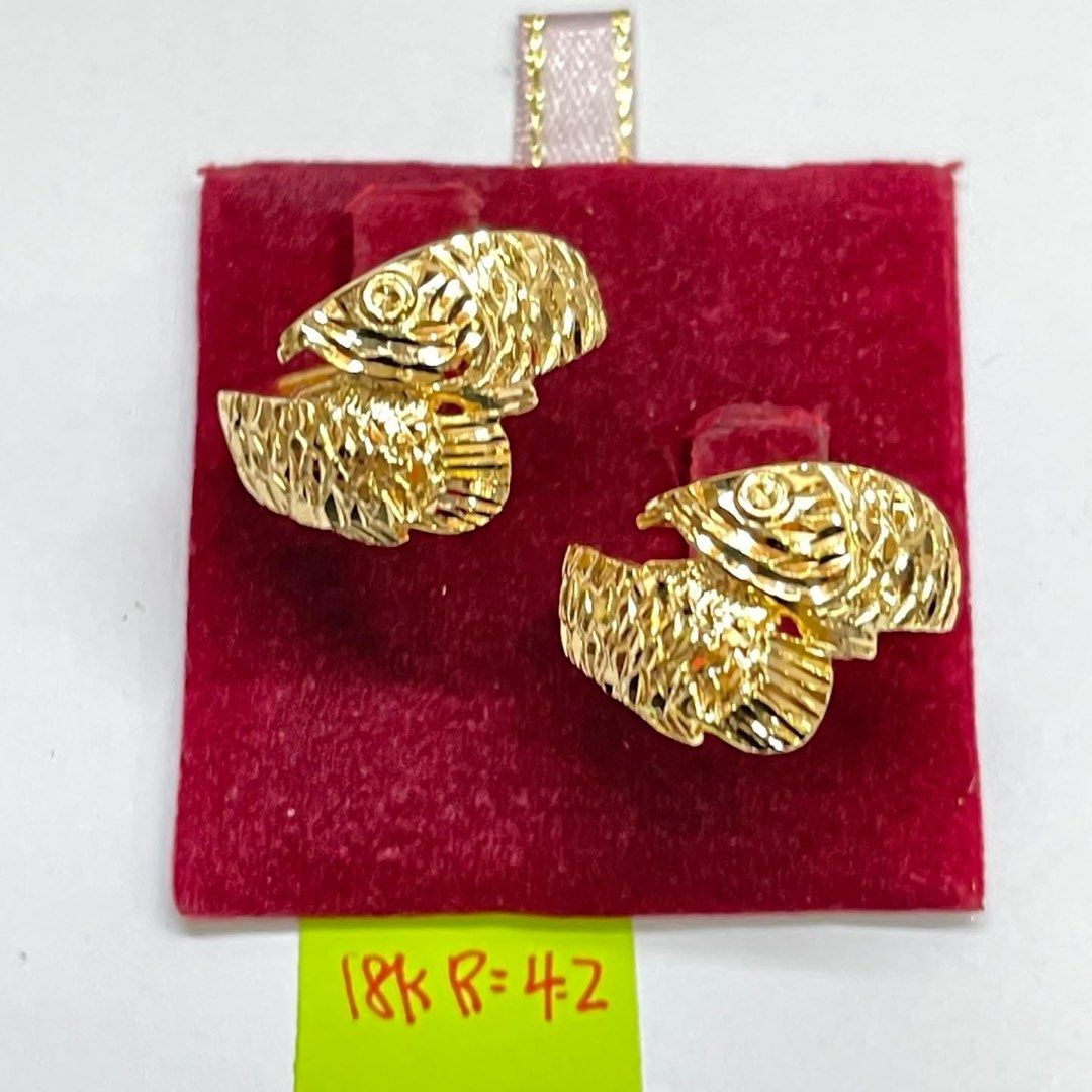 18K Gold Arowana Ring 4.2g (Category: Rings) located in Dasmarinas. Submitted by reenacedric (Listing ID 1227591522, Image 1). Description: .