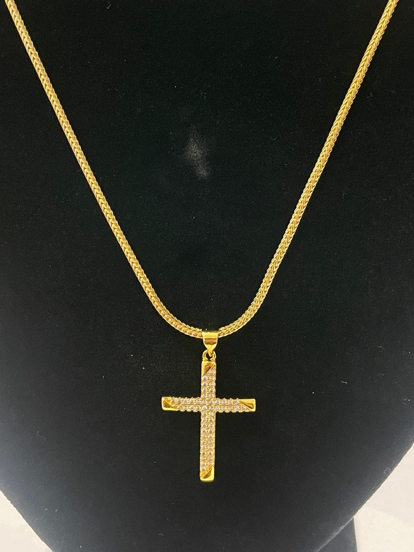 Gold filled hotsell cross necklace