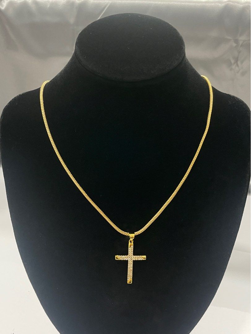 Gold filled cross on sale pendant