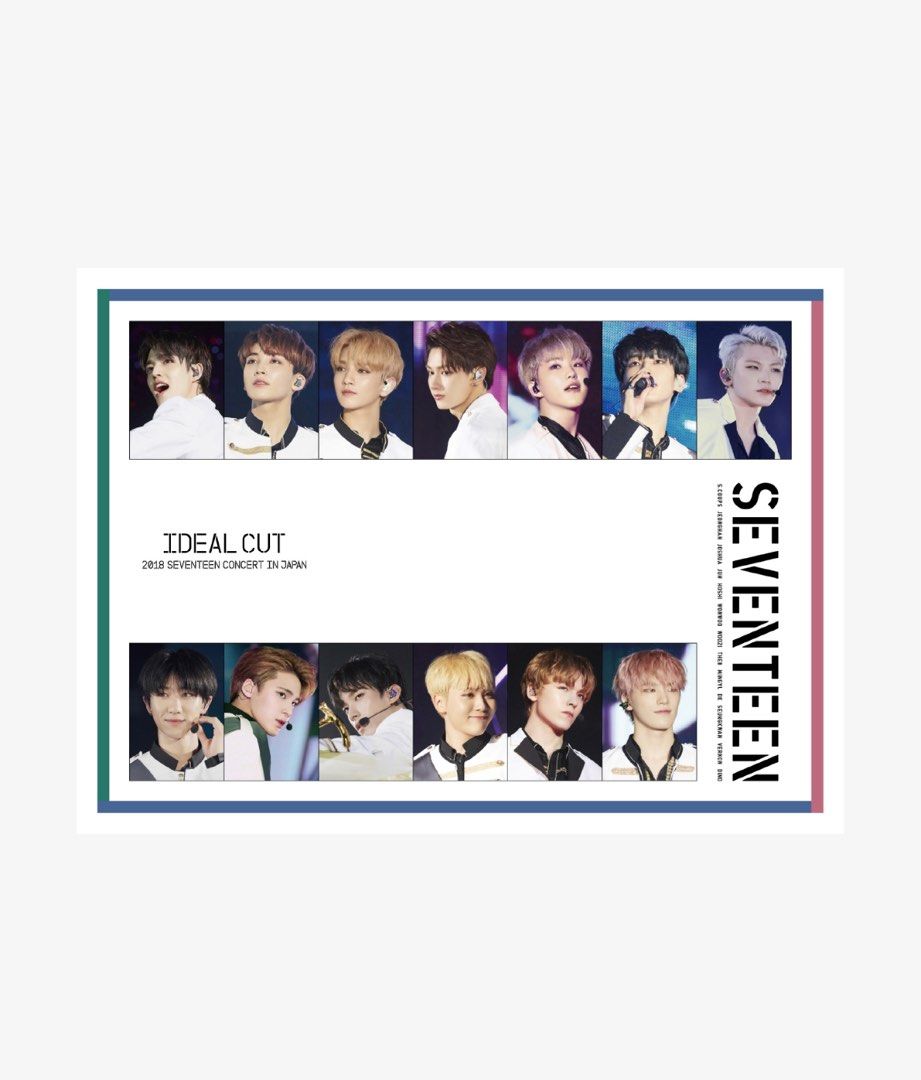 SEVENTEEN CONCERT IDEAL CUT Blu-ray-