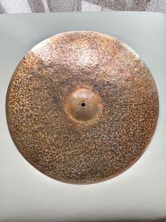 🇸🇬 21.5” Raw Turk Light Ride | Hand-hammered in Singapore | B20 cymbal | 1833g |  Medium-tall profile | Small Low Bell