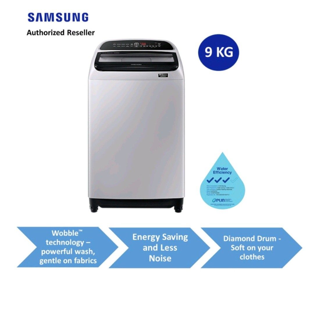 9kg Samsung Washing machine with warranty, TV & Home Appliances