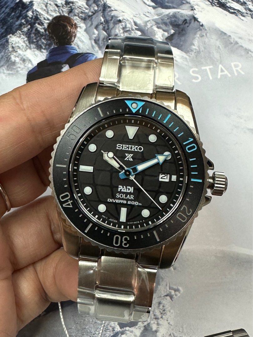 全新行貨有門市SEIKO x PADI SPECIAL EDITION Prospex Solar Watch