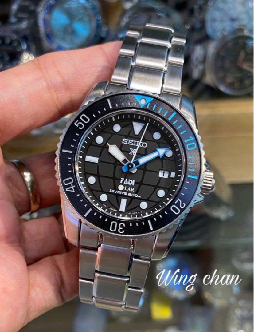 全新行貨有門市SEIKO x PADI SPECIAL EDITION Prospex Solar Watch