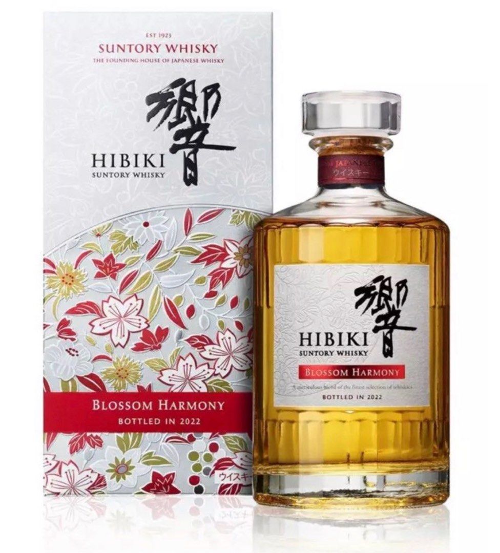 限量版響HIBIKIBLOSSOMHARMONY 2022 日本威士忌（國際限量外銷版飲一瓶