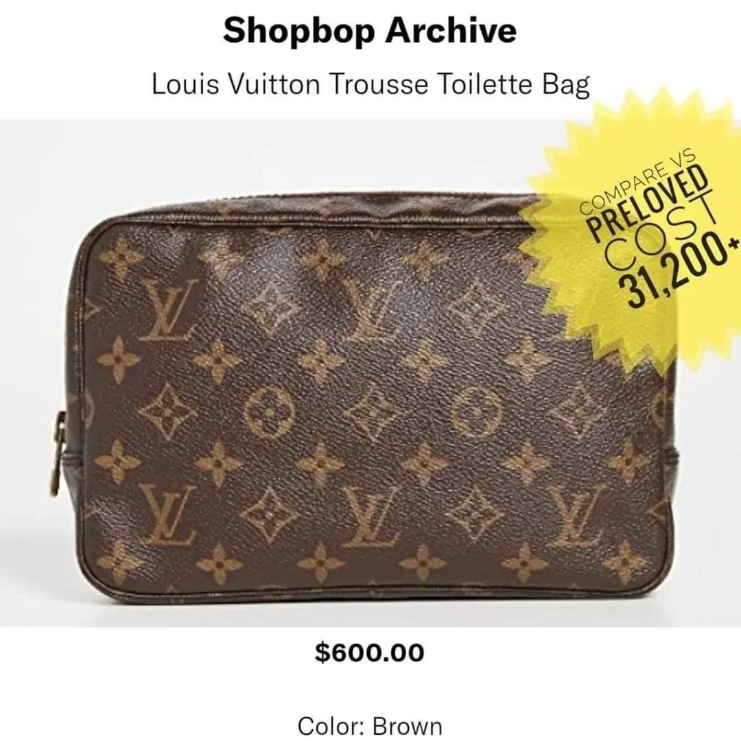 Shopbop Archive Louis Vuitton Twice Pochette, Monogram