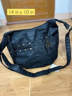 🇯🇵 Japan Source - Leather Black Crossedbody bag