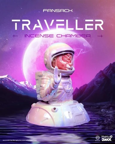 [預訂] Mighty Jaxx 9.8” 陶瓷線香座 - 旅行者 | [Pre-order] Mighty Jaxx 9.8