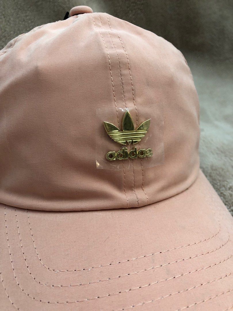 Rose gold adidas hat 2025