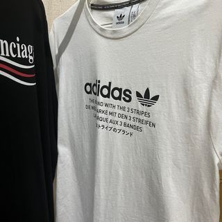 Adidas 日文棉短t