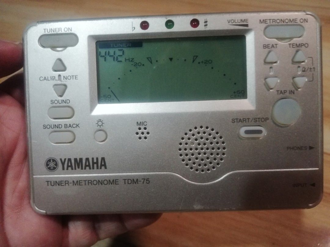 Affordable Yamaha Metronome/Tuner TDM-75 (Category: Other Audio Equipment) located in Bulacan. Submitted by afford.japan (Listing ID 1227700739, Image 2). Description: Japan Surplus.
