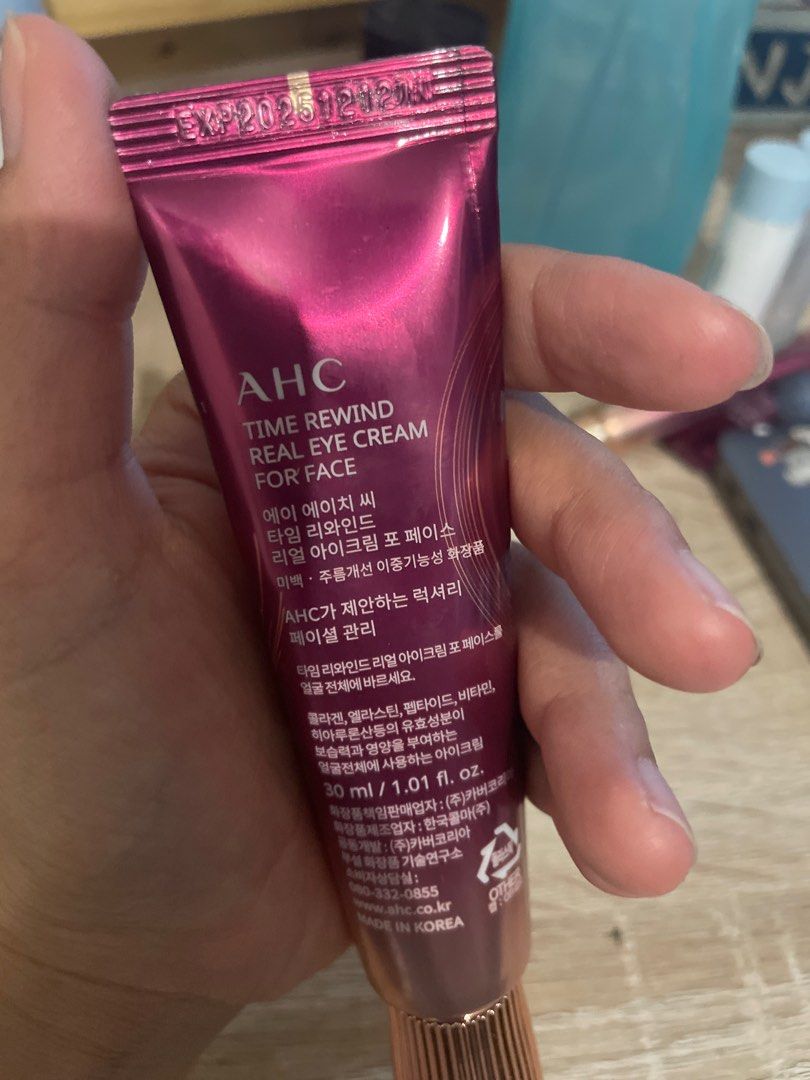 AHC Time Rewind real eye cream (30ml), Kesehatan & Kecantikan, Kulit