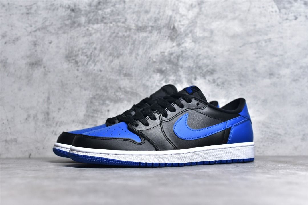 Jordan retro 1 black and blue store