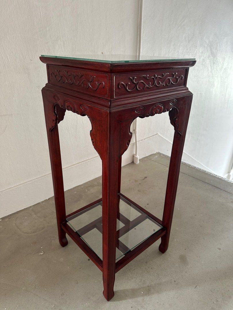 Antique Side Table for Vase, Furniture & Home Living, Furniture, Tables