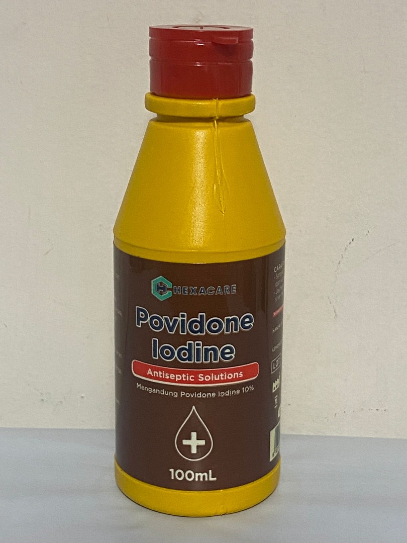 Antiseptic & Ointment Hexacare Povidone Iodine 100ml, Schulke