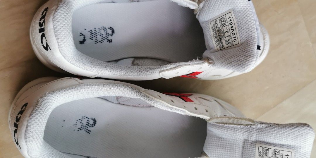 Red sale asics 36
