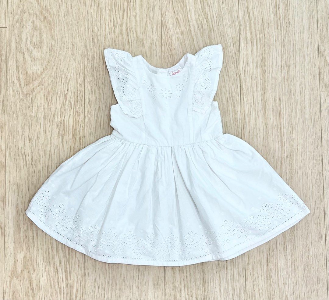 Baby white deals eyelet dress