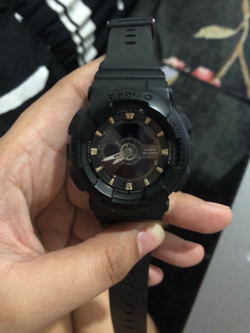 Baby g top matte black