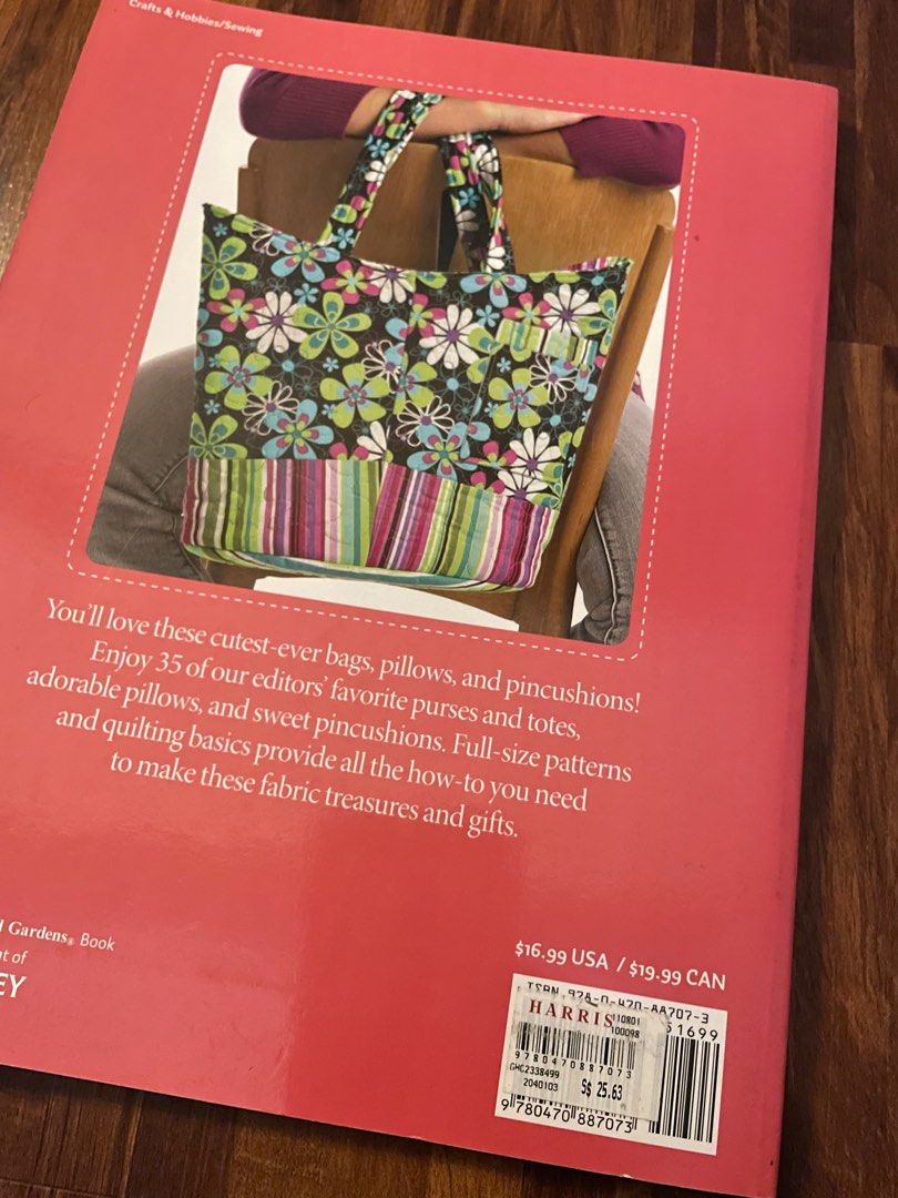 Bag Making Book, Hobbies & Toys, Stationery & Craft, Handmade Craft on