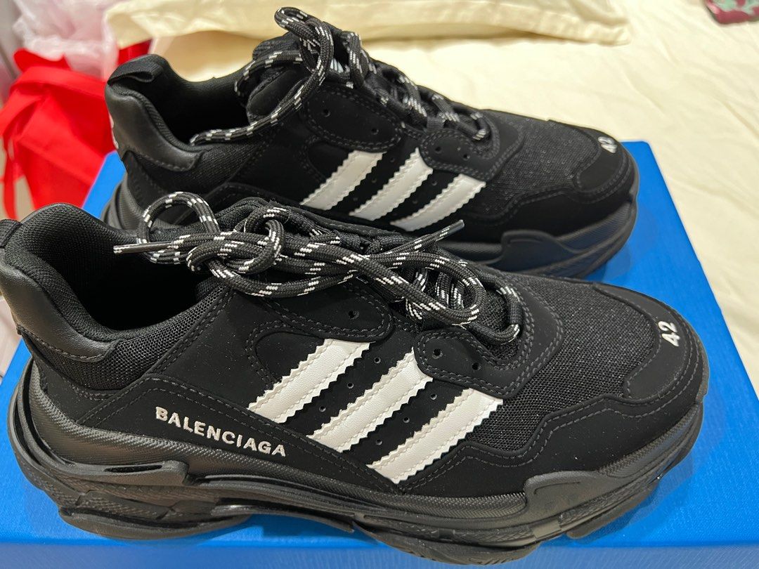 Balenciaga x Adidas Triple S Men s Fashion Footwear Sneakers on