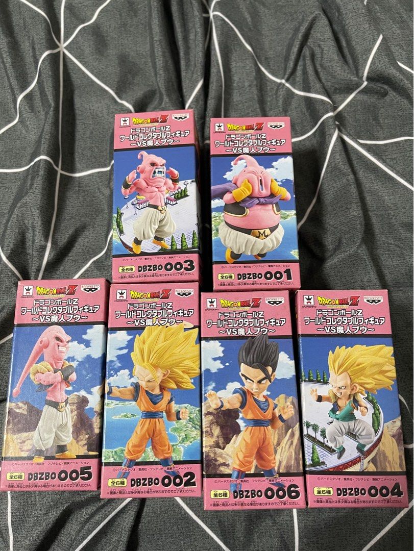 Lot Figurines Dragon Ball Wcf Dwc - Saga Buu - Banpresto Bandai - Occasion