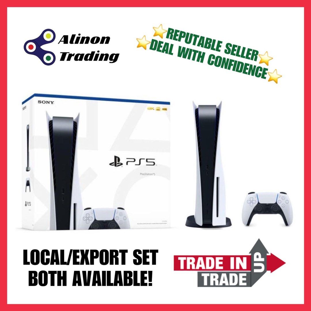 🔥Best deal🔥SONY PS5 LOCAL SINGAPORE SET 👍, Video Gaming, Video Game  Consoles, PlayStation on Carousell