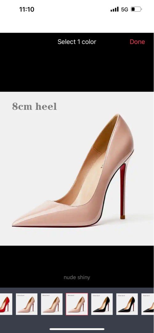 Big size Nude Pumps brand new