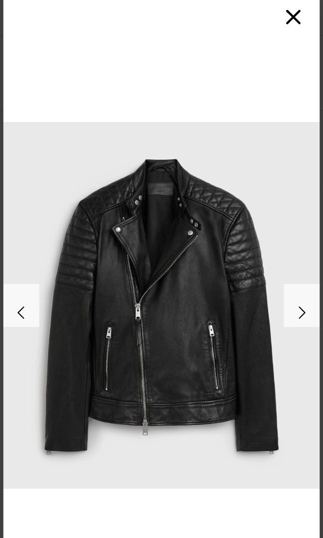 Biker Jacket, Men's Fashion, Coats, Jackets and Outerwear on Carousell