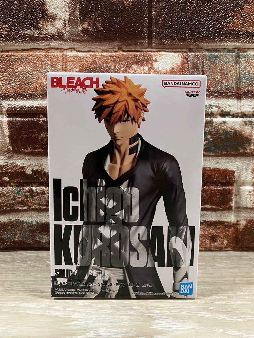 Figurine Kurosaki Ichigo II, Solid and Souls - Bleach - Banpresto