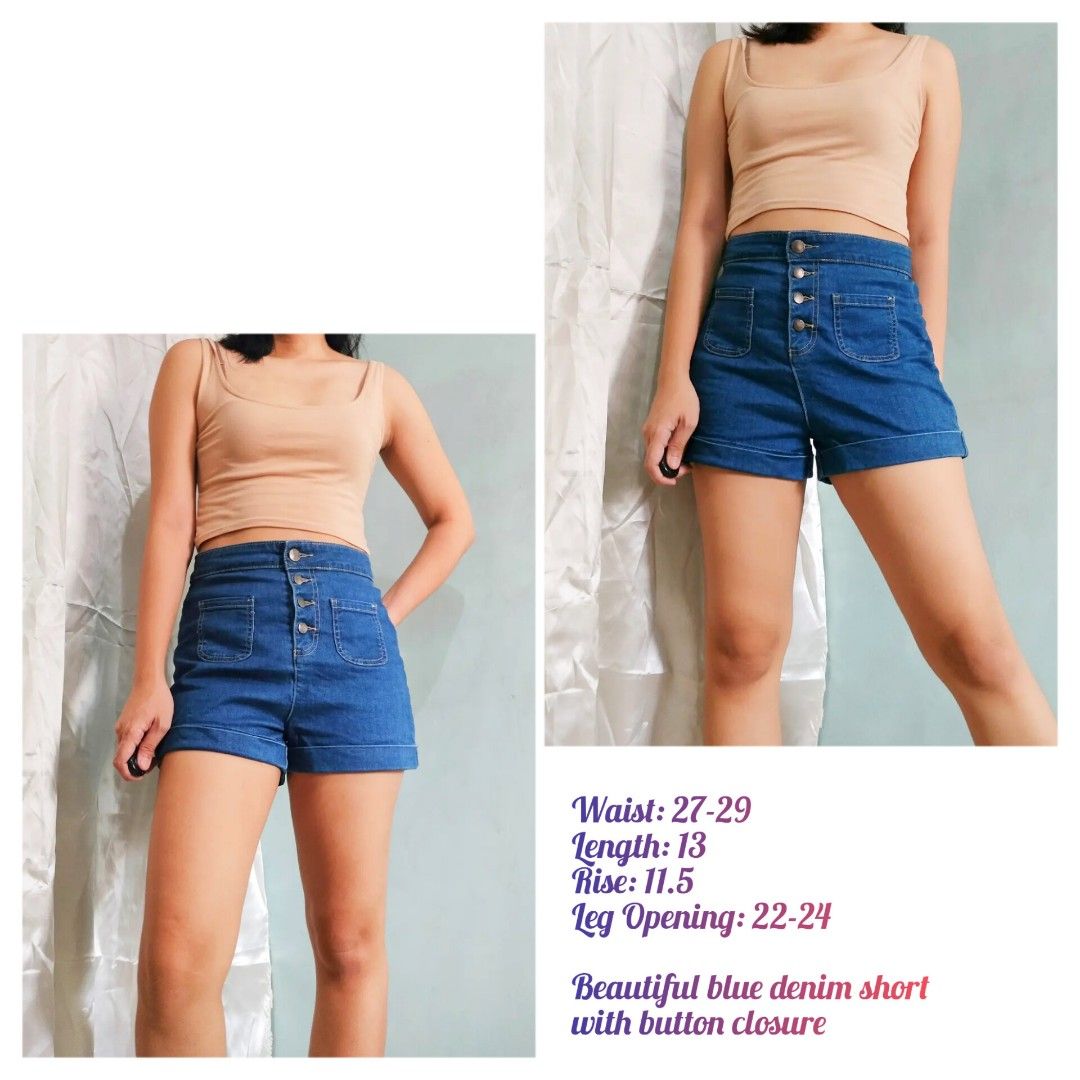 Blue denim shorts (Category: Shorts) located in Santa Rosa. Submitted by jaypi.declutter (Listing ID 1227704144, Image 1). Description: For more information, please send me a message..