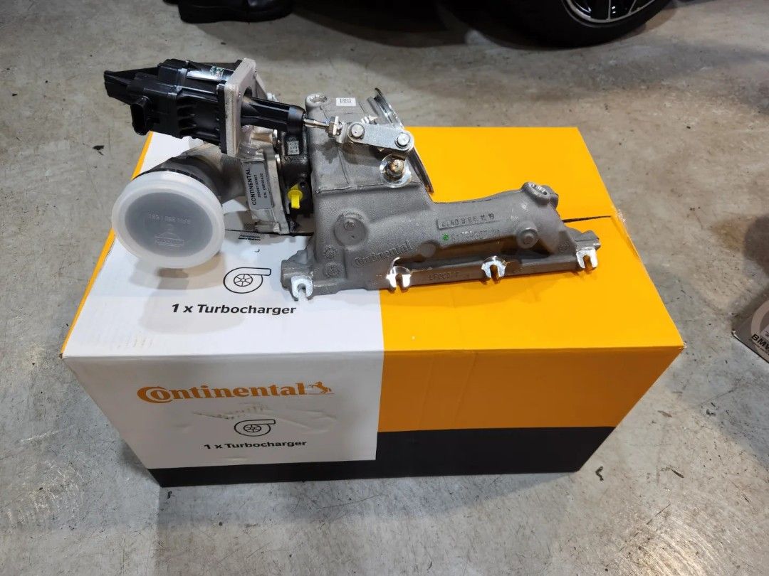 BMW F46 216I Replace Continental Turbocharger, Change Original Oil