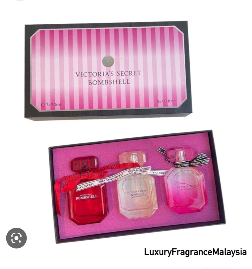 Bombshell Victoria s Secret Perfume 3 in 1 set 30ml x3