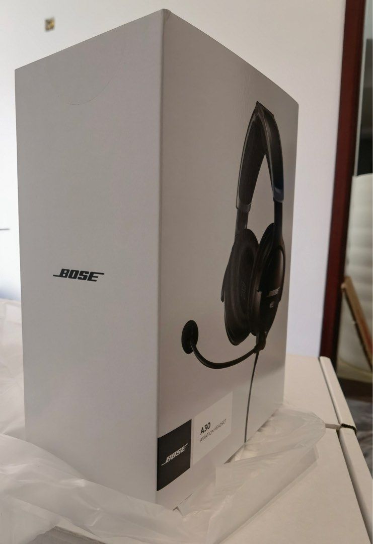 Bose A30 Aviation Headset / 航空用ヘッドセット Bose A30 Aviation Headset: 最高の快適さ、ノイズリダクション
