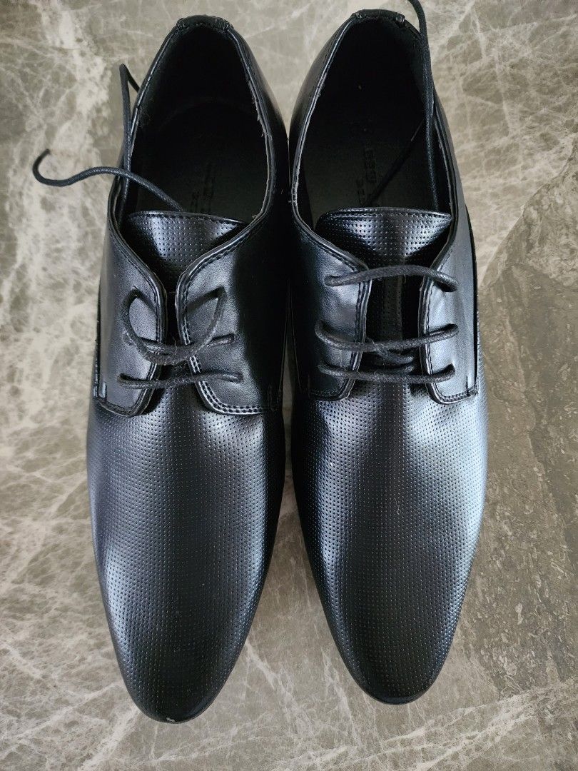 Mens black discount formal shoes