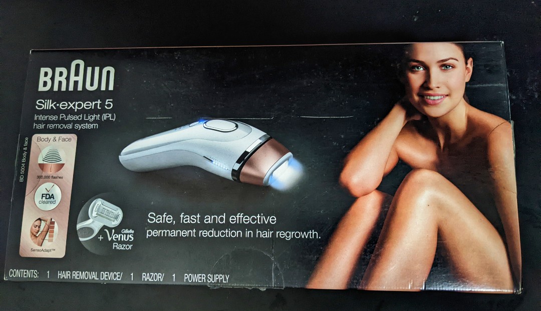 Braun Silk Expert 5 Intense Pulsed Light(IPL) Hair Removal System