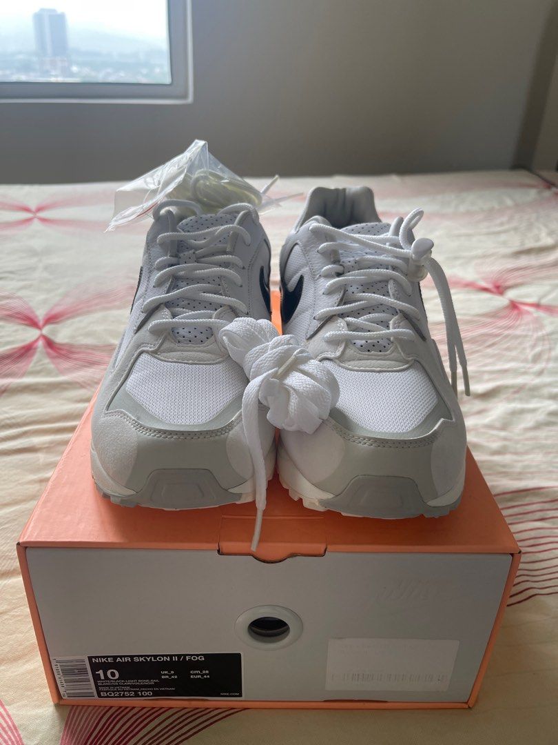 Brand New Nike Fear of God FOG Air Skylon 2 white below retail