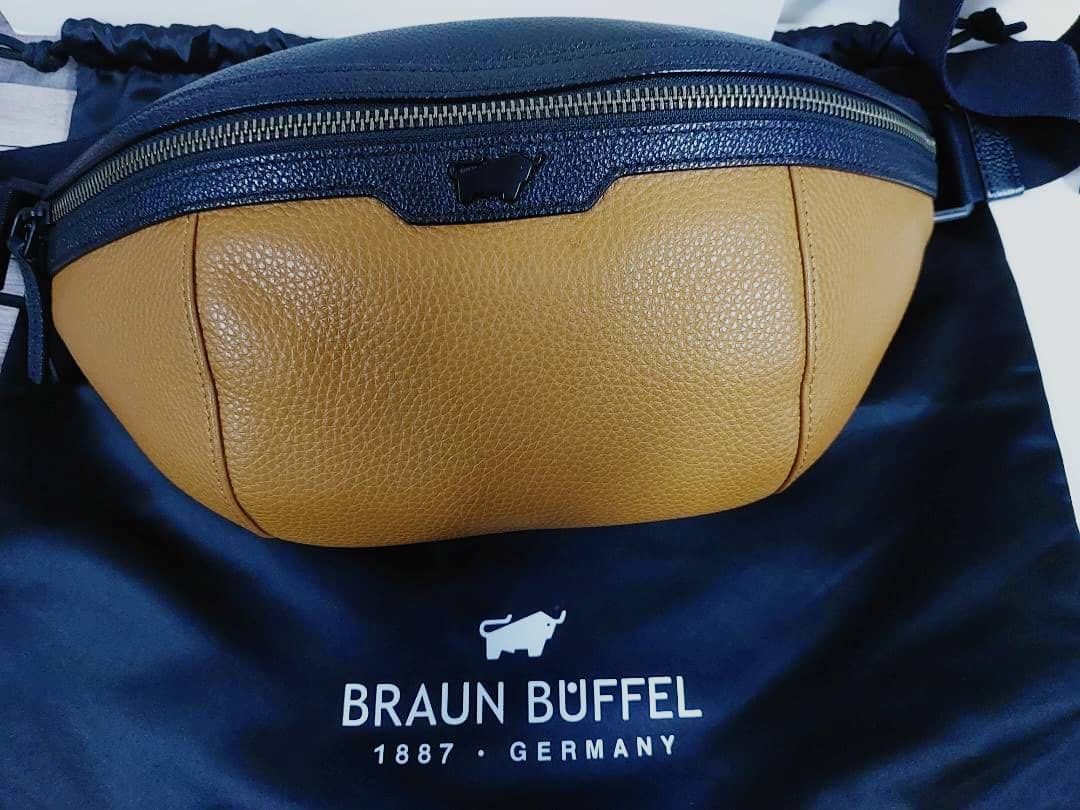 Braun buffel pouch bag deals