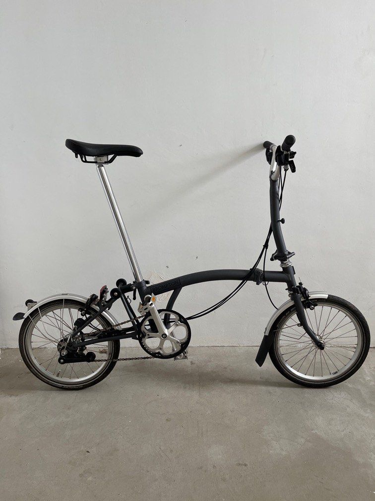 Brompton metallic best sale graphite m6l