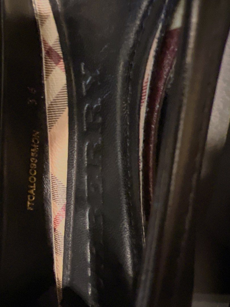 Burberry shoe size outlet