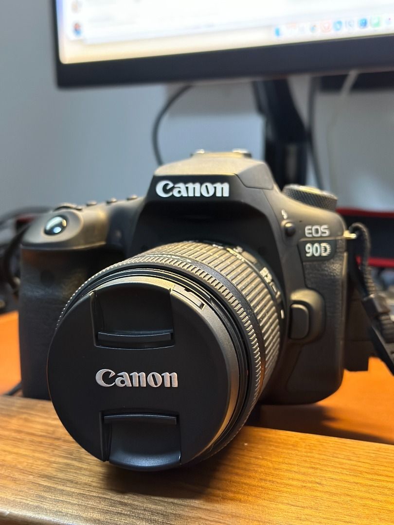 Canon EOS 90D DSLR Camera with Lens and Accessories, Photography ...