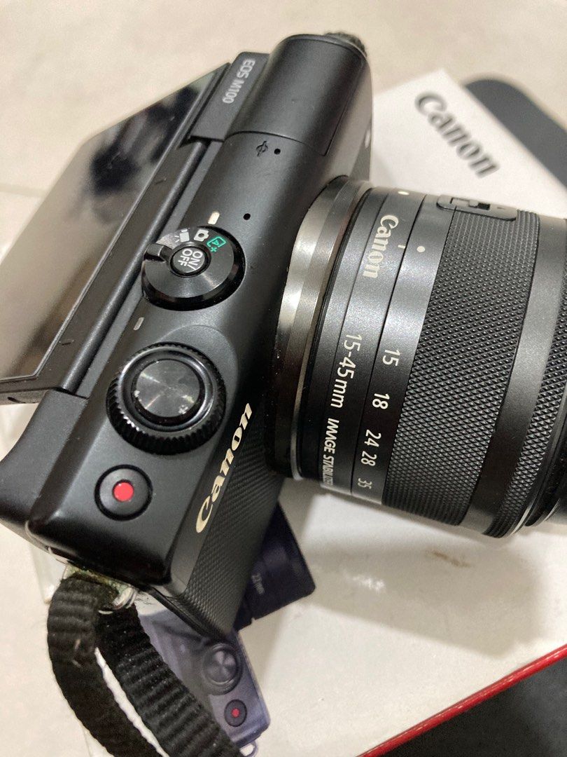 Canon EOS M100 mirrorless, Photography, Cameras on Carousell