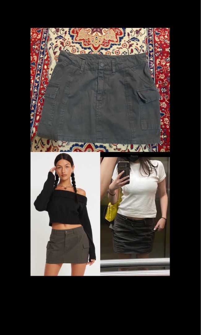 Cargo mini skirt motel rocks on Carousell