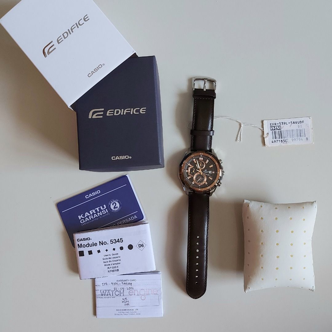Jam tangan casio on sale edifice efr 539