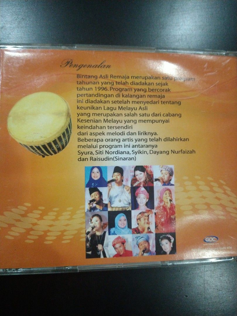 CD RTM Bintang Asli Remaja Kebangsaan 2006 Hobbies Toys Music