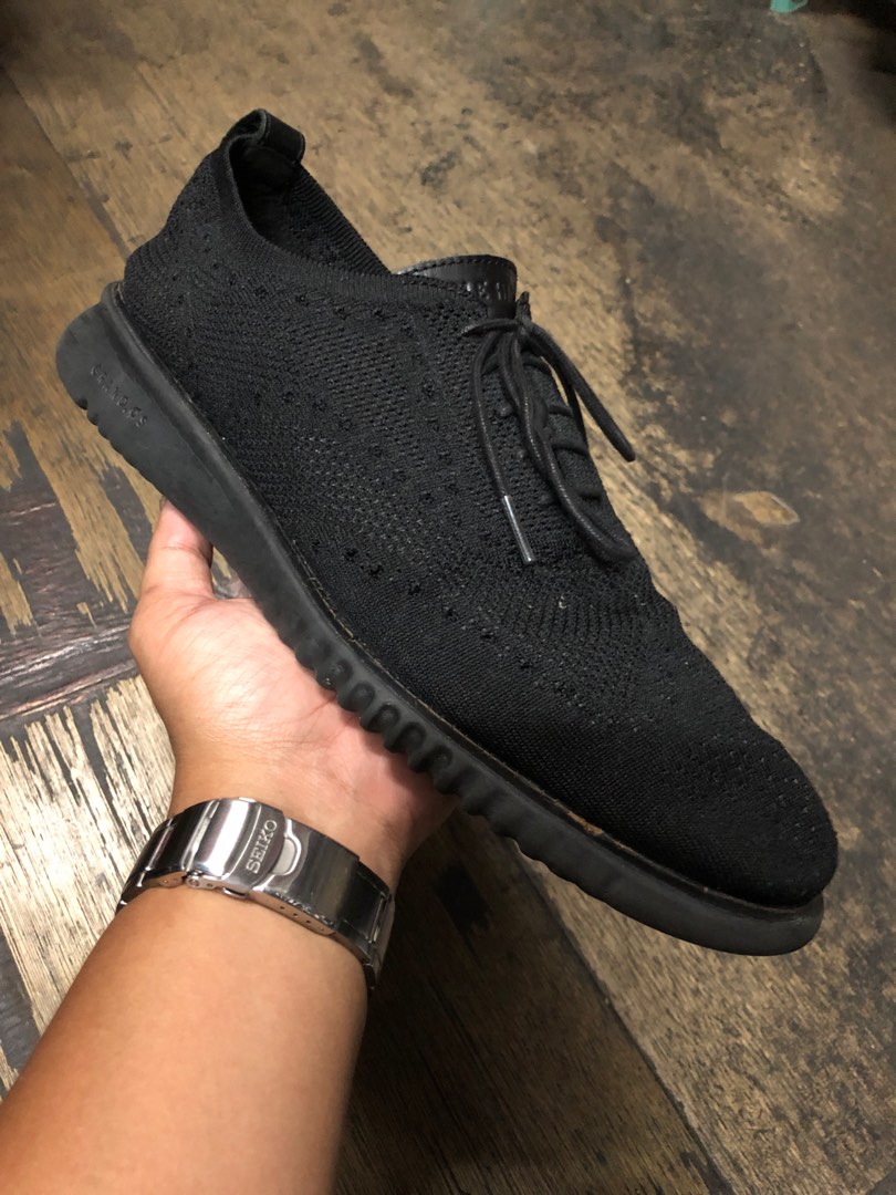 CH Cole Haan 2 Zerogrand Mens Wingtip Oxford in Black Stitchlite 11 US Men s Fashion Footwear Sneakers on Carousell