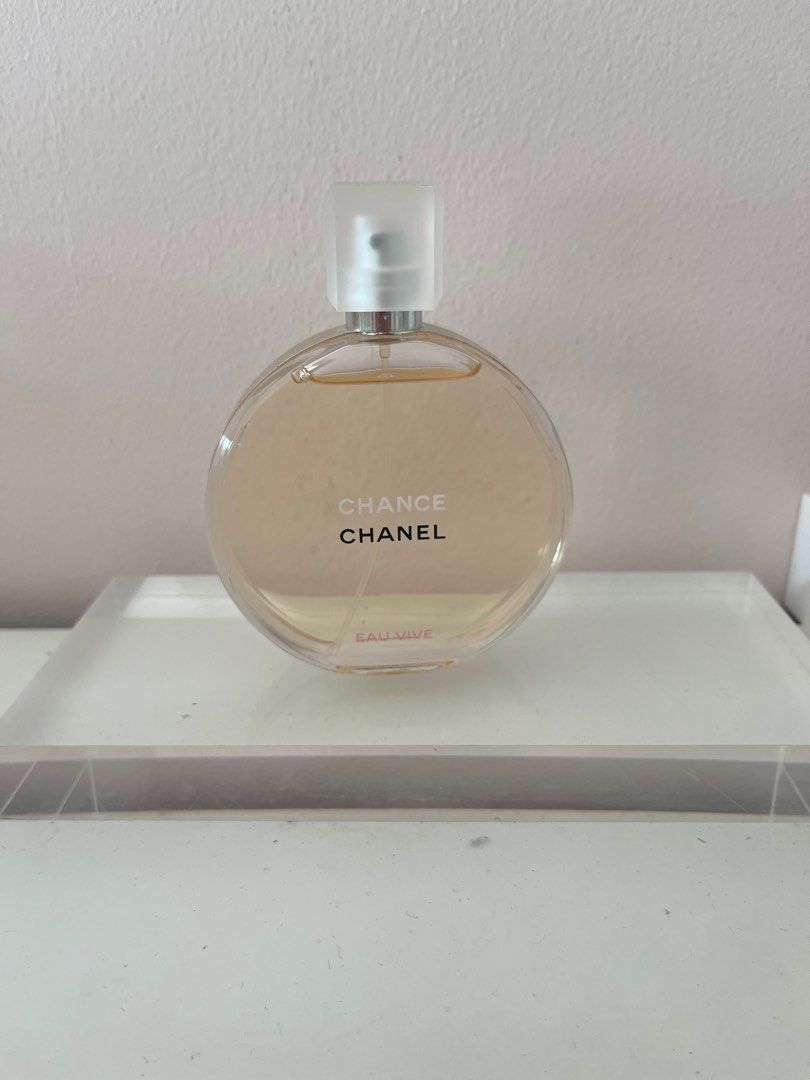 Chanel Chance EAU VIVE 100ml Beauty  Personal Care Fragrance   Deodorants on Carousell