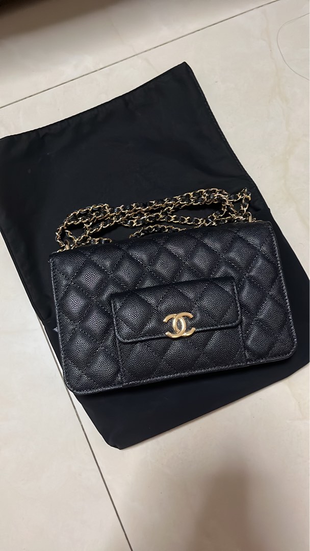 Chanel small leather goods, Luxury, Bags & Wallets on Carousell
