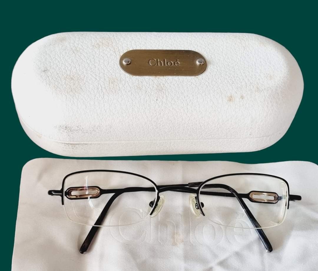 Chloe prescription eyeglasses (Category: Sunglasses & Eyewear) located in Baguio. Submitted by lotus_blossom (Listing ID 1227711093, Image 1). Description: Comes with original case and microfiber cloth.